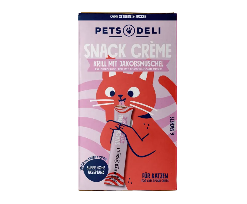 Pets Deli Creme Cremesnack Krill 90g
